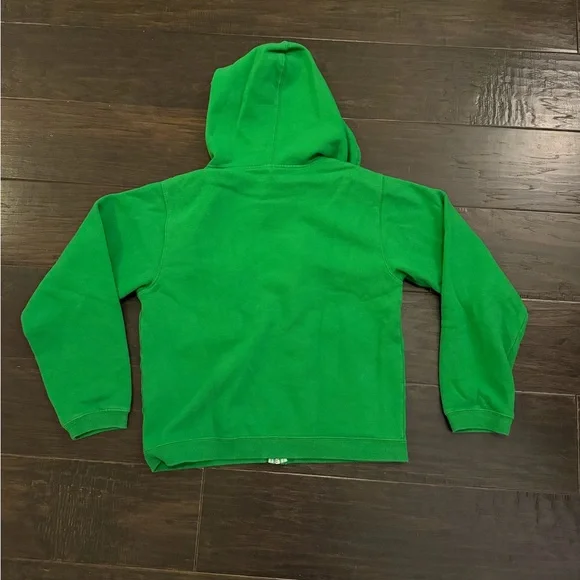 Seaside Beach Green Zip Up Hoodie Sweatshirt size Small Cozy - Picture 5 of 5